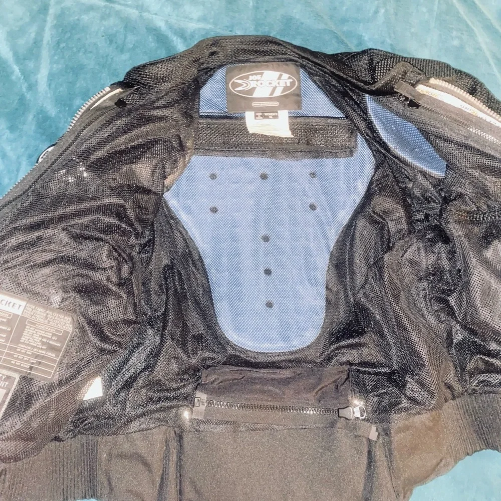Black Motorcycle Jacket - Picture 7 of 7